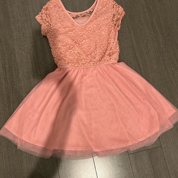 Ballerina code pink lace dress - Picture 2 of 4